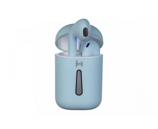 784060 - Наушники беспроводные HARPER HB-513 blue, Bluetooth 5.1,30mAh каждый наушник+акк. кейс 200mAh,гол. (1)