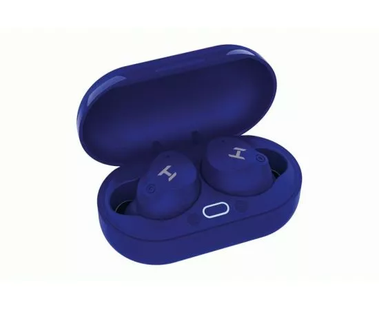784063 - Наушники беспроводные HARPER HB-516 Blue, Bluetooth 5.0, 40mAh каждый наушник+акк. кейс 300mAh, гол. (1)