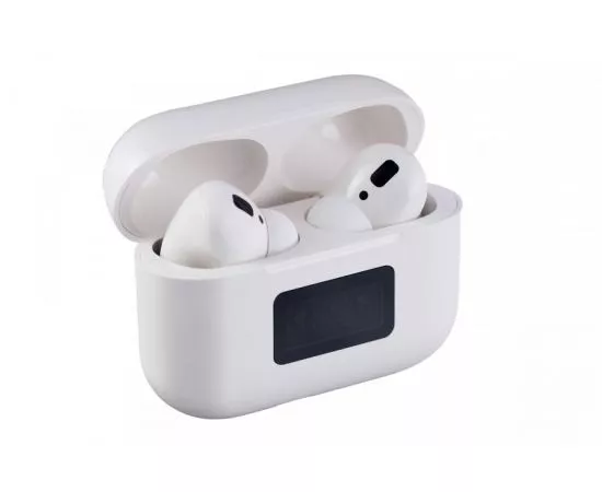 784066 - Наушники беспроводные HARPER HB-518 White, Bluetooth 5.1, 40mAh каждый наушник+акк. кейс 250mAh,бел (1)