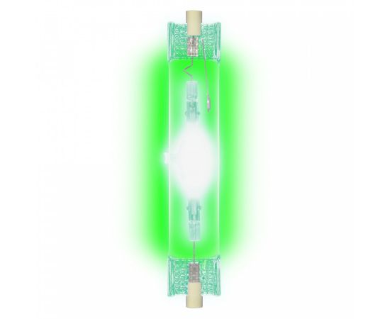 572265 - Uniel лампа металогалогенная линейная R7s 150W 8700 23х132 MH-DE-150/GREEN/R7s (1)