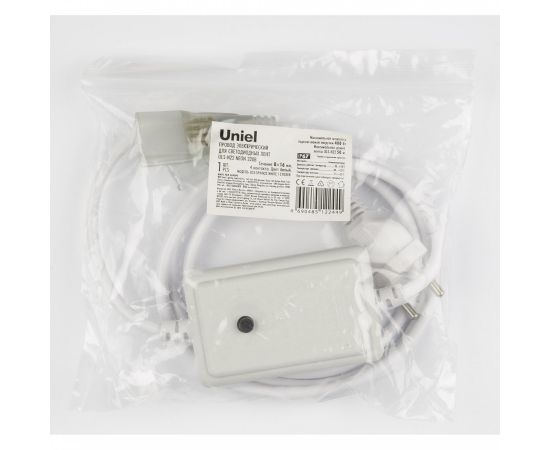 712947 - Uniel NEON шнур с вилкой и контроллером для RGB гибкого неона 1,5м белый UCX-SP4/N22 WHITE (1)