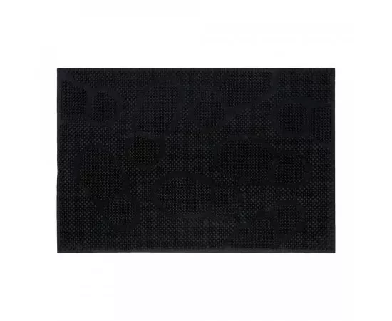 796033 - Коврик придверный 40*60 см, черный, Следы VORTEX (1)