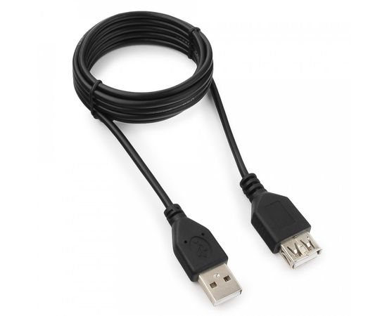 711065 - Кабель удлинитель USB(A)шт - USB(A)гн. 2,0 Гарнизон GCC-USB2-AMAF-1.8M, AM/AF, 1.8м, пакет (1)