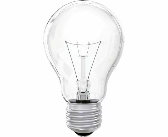 652926 - ОНЛАЙТ лампа накаливания А50 E27 40W ЛОН прозрачная OI-A-40-230-E27 CL (100!)  71661 (1)
