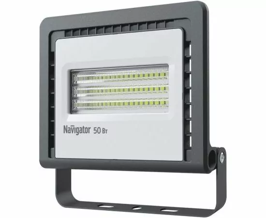690129 - Navigator прожектор св/д 50W (4100lm) 4000K 180х183х38мм черный NFL-01-50-4K-LED, 14145 (1)