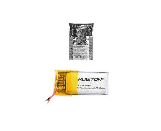 584244 - Аккумулятор Robiton Li-Po LP401225 90mAh 3.7V, 14062 (1)