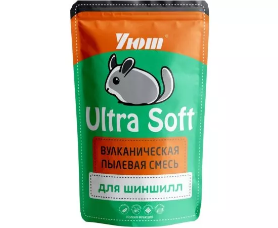 757132 - Наполнитель для шиншилл Уют Вулканическая пылевая смесь Ultra Soft, 0,73 л (1)