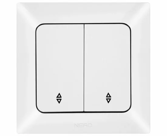 760812 - NE-AD ARAS выкл. СУ 2кл. белый (проходной) 93-110-52 (1)