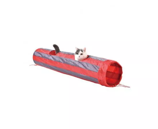 805706 - Игрушка для кошек Туннель уршащий в полоску 90*25см HOMECAT YF5040-M (1)