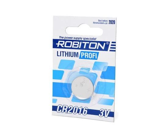 626079 - Элемент питания Robiton PROFI R-CR2016-BL1 CR2016 BL1, 12448 (1)