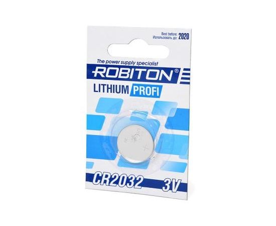 626081 - Элемент питания Robiton PROFI R-CR2032-BL1 CR2032 BL1, 12444 (1)