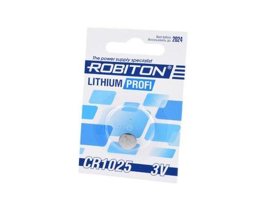 641278 - Элемент питания Robiton PROFI R-CR1025-BL1 CR1025 BL1, 14625 (1)