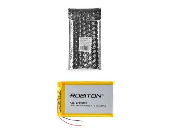 647986 - Аккумулятор Robiton Li-Po LP605590 3.7В 3500мАч PK1, 14907 (1)