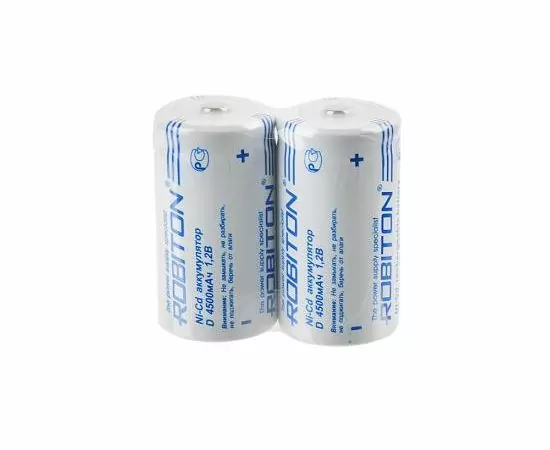 654155 - Аккумулятор Robiton R20 4500mAh High top SR2, R20 (2!) (1)