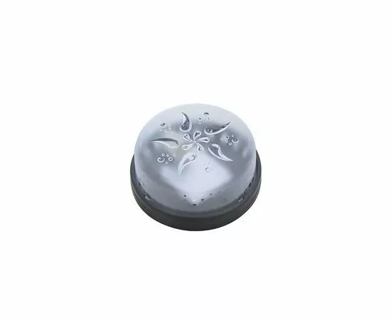 576225 - HOROZ св-к ГЛОП Роза Ветров пласт. E27 max25W(ESL) IP20 диам.230мм дымчатый 400-211-100 (1)