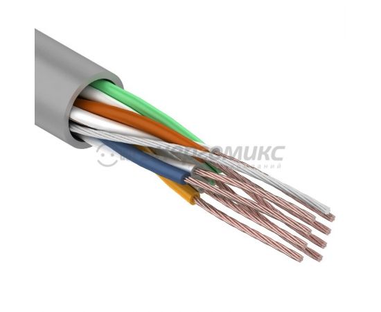 609287 - REXANT кабель витая пара U/UTP 4х2х24 AWG Cat5e CU, STRANDED, 305м (цена за бухту) 01-0044 (1)