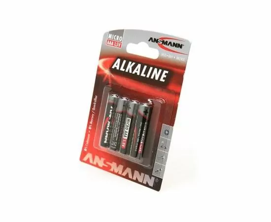 626042 - Элемент питания Ansmann RED 5015553 LR03 BL4 (1)