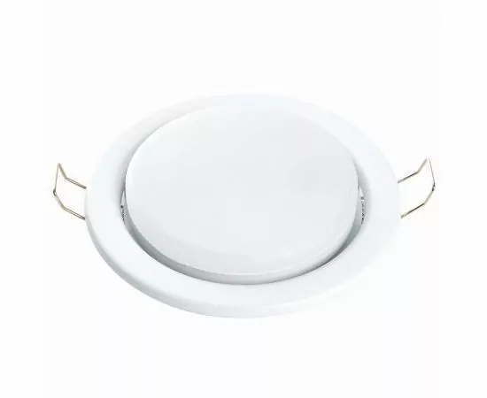 806711 - Feron св-к встр. GX53 DL53 круг белый матовый  106x106x20 41701 (1)