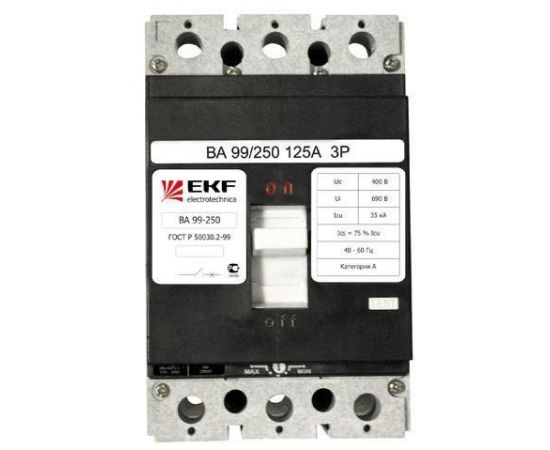 424164 - EKF Автоматический выкл ВА-99 250/250А 3P 35кА mccb99-250-250 (1)