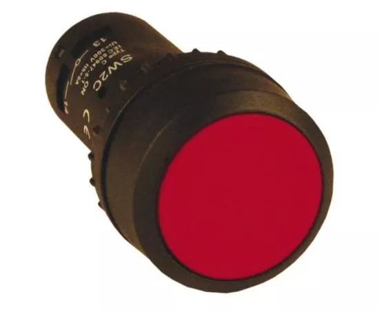 458737 - EKF Кнопка SW2C-10D с подсветкой желтая NO 24В sw2c-md-y-24 (1)