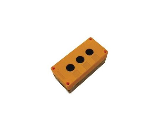 458908 - EKF Корпус КП101 пластиковый 1 кнопка желтый cpb-101-o (1)