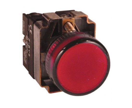 459013 - EKF Лампа сигнальная BV64 красная 230В xb2-bv64 (1)