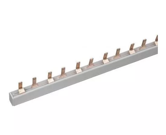 460726 - EKF шина соединительная типа PIN для 3-ф нагр. 100А 36x27мм pin-03-100m (1)
