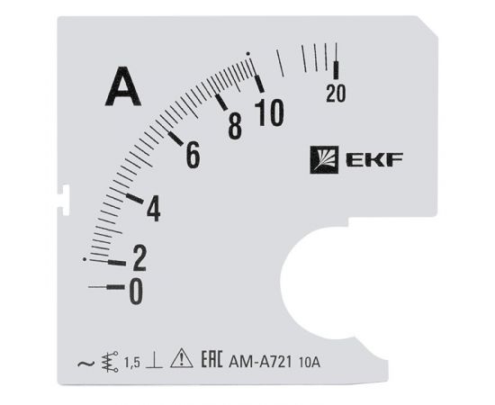 653761 - Шкала сменная для A721 10/5А-1,5 EKF PROxima (1)