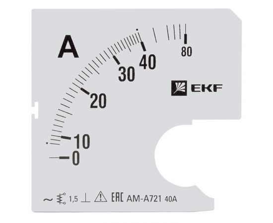 653765 - Шкала сменная для A721 40/5А-1,5 EKF PROxima (1)