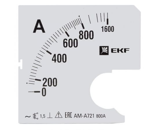 653777 - Шкала сменная для A721 800/5А-1,5 EKF PROxima (1)