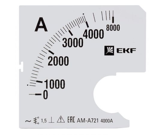 653783 - Шкала сменная для A721 4000/5А-1,5 EKF PROxima (1)