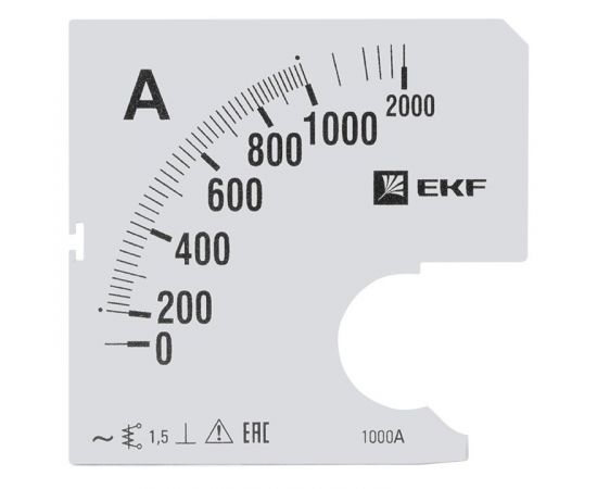 676630 - EKF Шкала сменная для A961 100/5А-1,5 PROxima s-a961-100 (1)