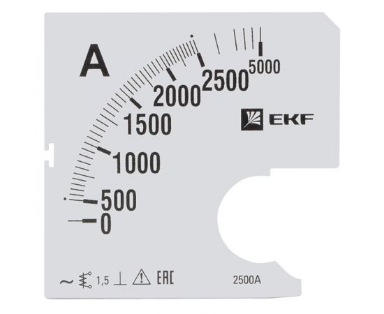 676638 - EKF Шкала сменная для A961 250/5А-1,5 PROxima s-a961-250 (1)