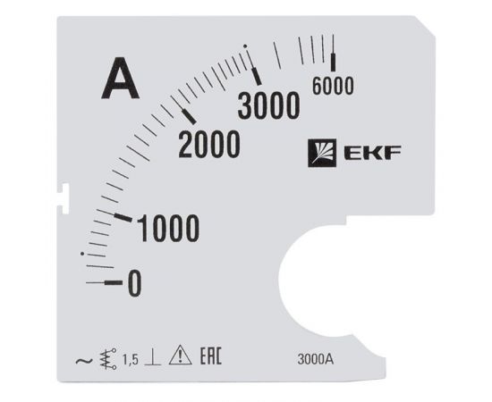 676641 - EKF Шкала сменная для A961 300/5А-1,5 PROxima s-a961-300 (1)