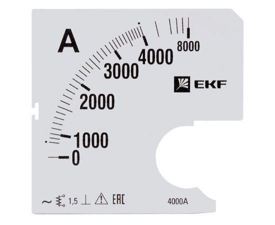 676644 - EKF Шкала сменная для A961 400/5А-1,5 PROxima s-a961-400 (1)