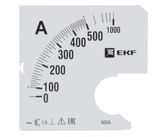 676647 - EKF Шкала сменная для A961 50/5А-1,5 PROxima s-a961-50 (1)