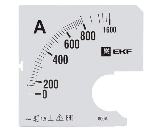676651 - EKF Шкала сменная для A961 80/5А-1,5 PROxima s-a961-80 (1)