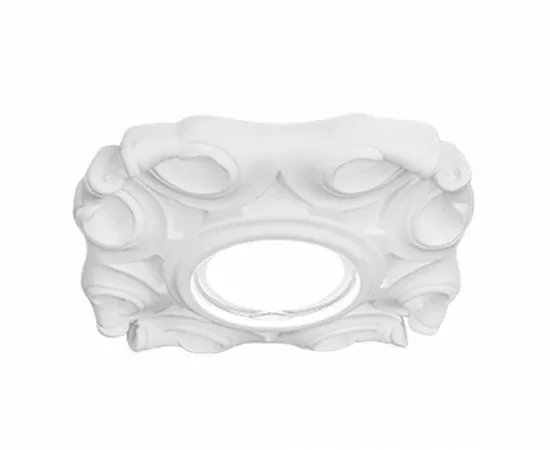 496576 - Gauss GY003 св-к встр. MR16 гипс под покраску 125(95)x45 Белый (1)