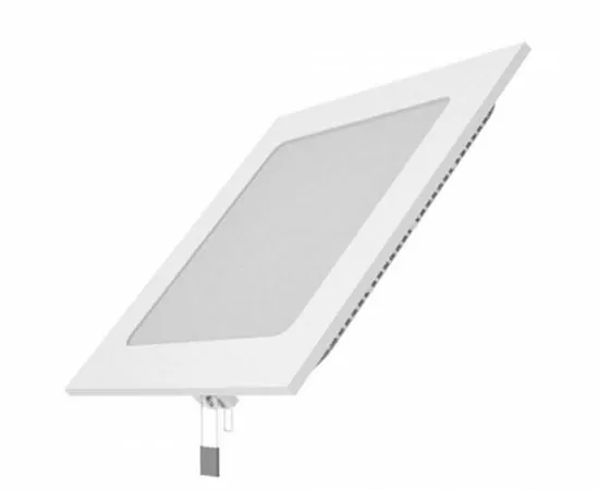 500384 - Gauss св-к встр. св/д даунлайт квадратный 12W 4100 170(160)*24 белый 940111212 (1)