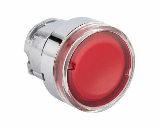 730195 - EKF PROxima исп. мех. кнопки XB4 красный плоский возвр. без фикс., инд. (1)