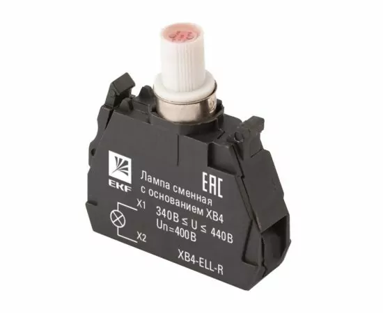 730240 - EKF PROxima Лампа сменная c основанием XB4 красная 400В (1)