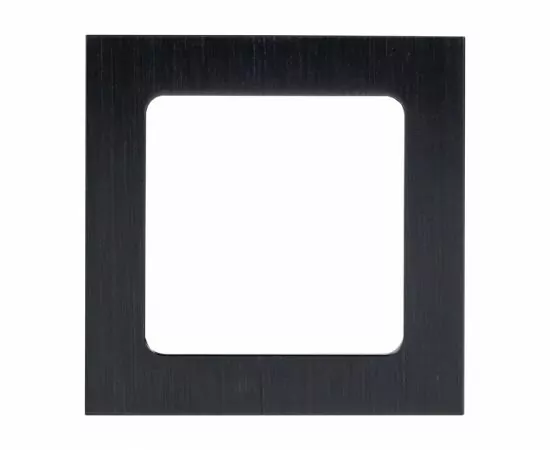 769052 - EKF Стокгольм рамка 1 мест. металл. черная  EZM-G-302-10 (1)