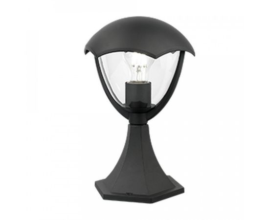 782804 - Gauss Св-к садово-парковый Aura 1xE27 60W 200x200x310 на постамент черный  IP54 GD029 (1)