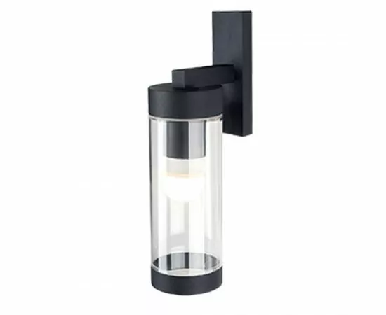 782806 - Gauss Св-к садово-парковый Clio 1xE27 60W Бра вниз черный 76x298x133 IP54 GD018 (1)