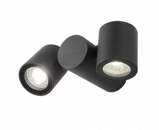 782825 - Gauss Св-к садово-парковый Sonata 2xGU10 2x35W Бра архит. черн 221x155x70 IP54 GD152 (1)