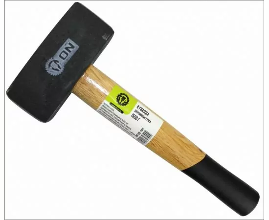 805195 - 3-ON Кувалда литая с деревянной ручкой 1500 гр, 06-02-104 (1)