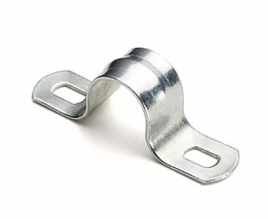 623486 - Скоба метал. оцинк. сталь  двухлапковая d 31-32мм. (10шт.) EKF PROxima (1)