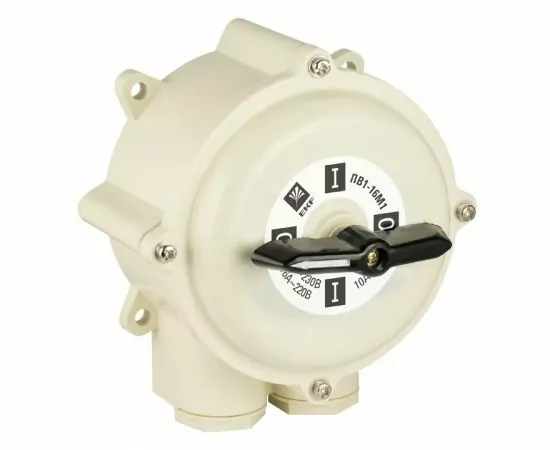 653529 - Пакетный  переключатель ПП 3-100/Н2 М2 пл. IP56 EKF PROxima (1)