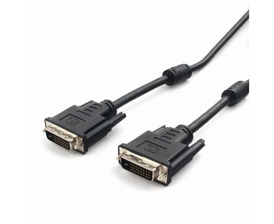 710590 - Кабель DVI-Dшт. - DVI-Dшт. dual link Cablexpert CC-DVI2L-BK-10, 25M/25M, 3.0м,CCS,черн,экран,феррит. (1)