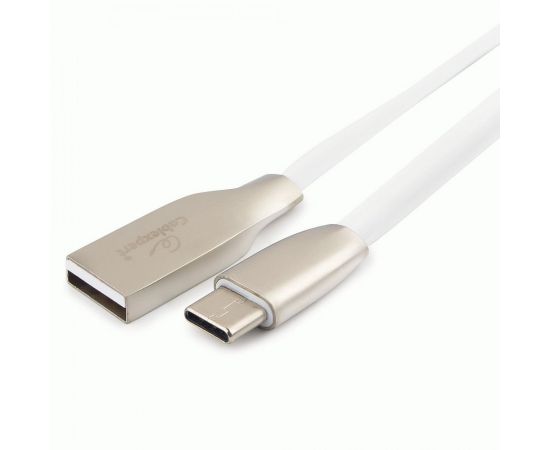 711160 - Кабель USB(A)шт. - 2.0 type C шт. Cablexpert, серия Gold, 1м, белый, BL (1)